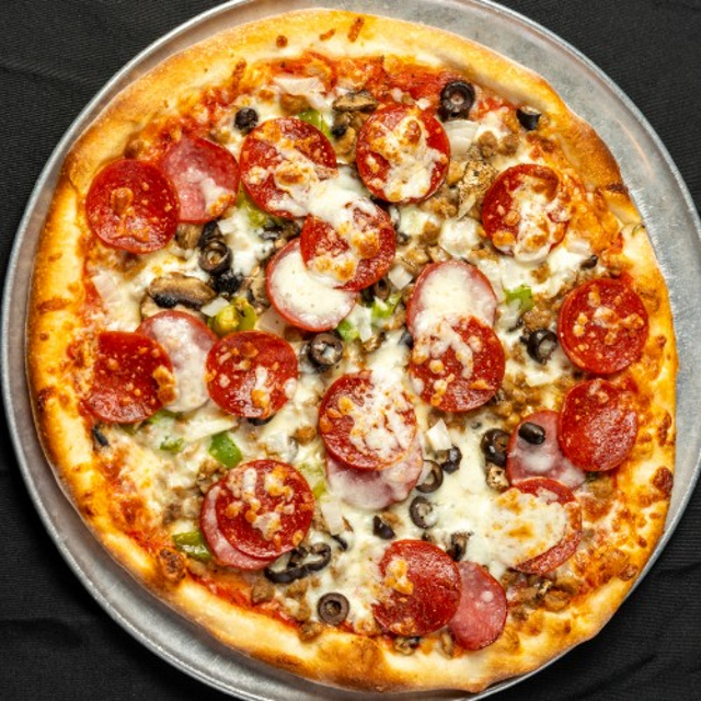10" Julius Supreme Pizza.